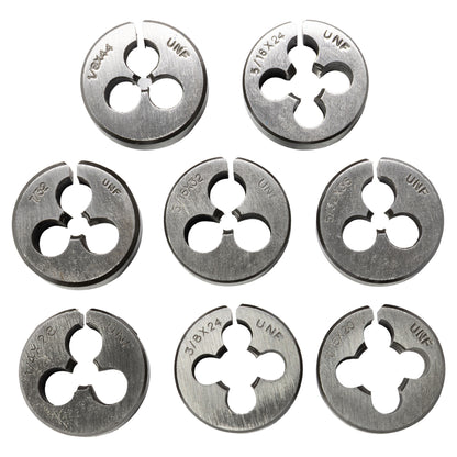 Tap & Die Set, 42-Piece 1/8" to 1/2" UNF