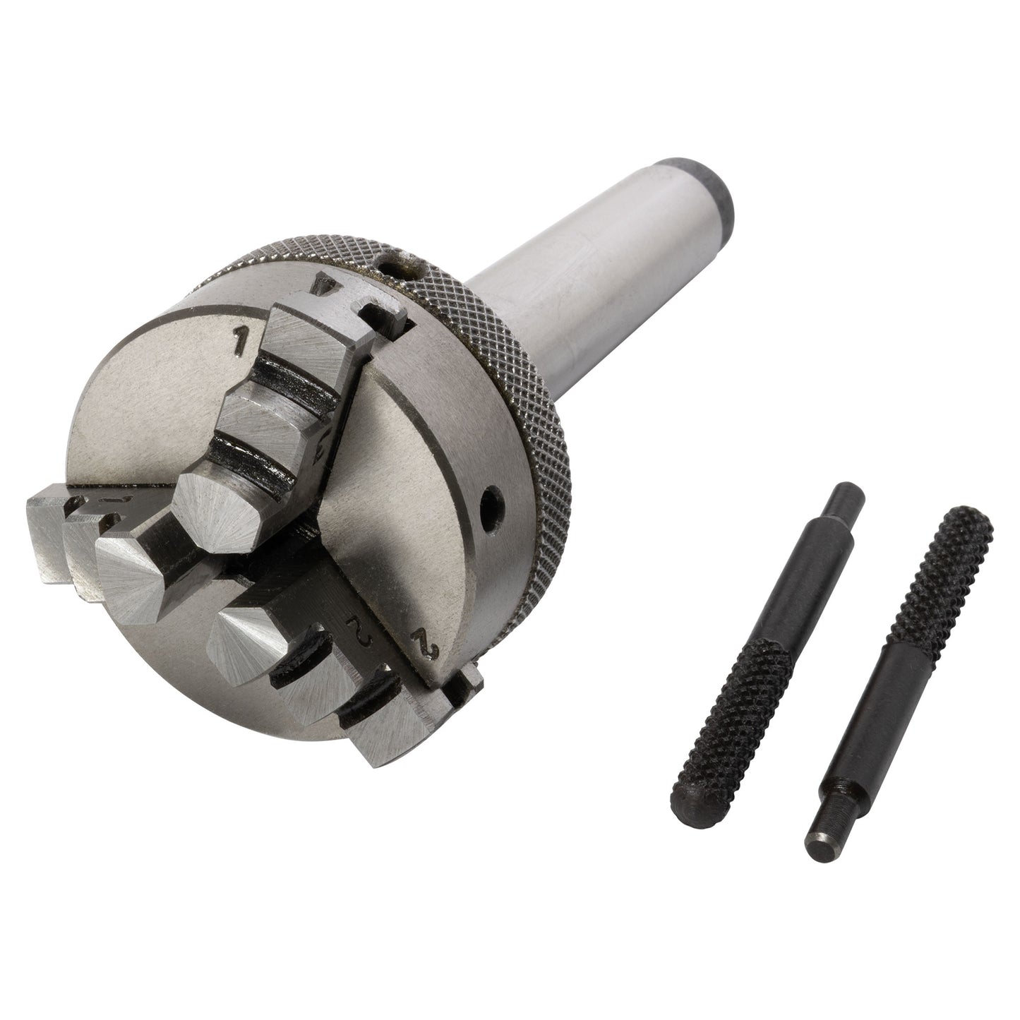 Lathe Chuck - 2", 3-Jaw with 2MT Arbor
