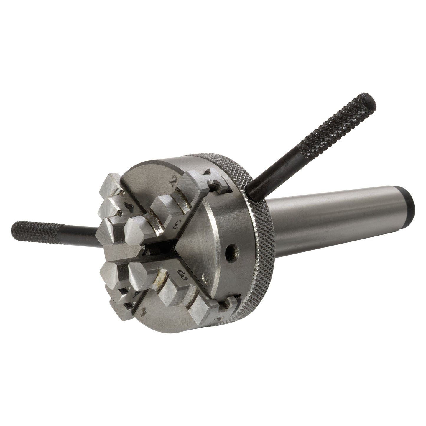 Lathe Chuck - 2", 4-Jaw with 2MT Arbor