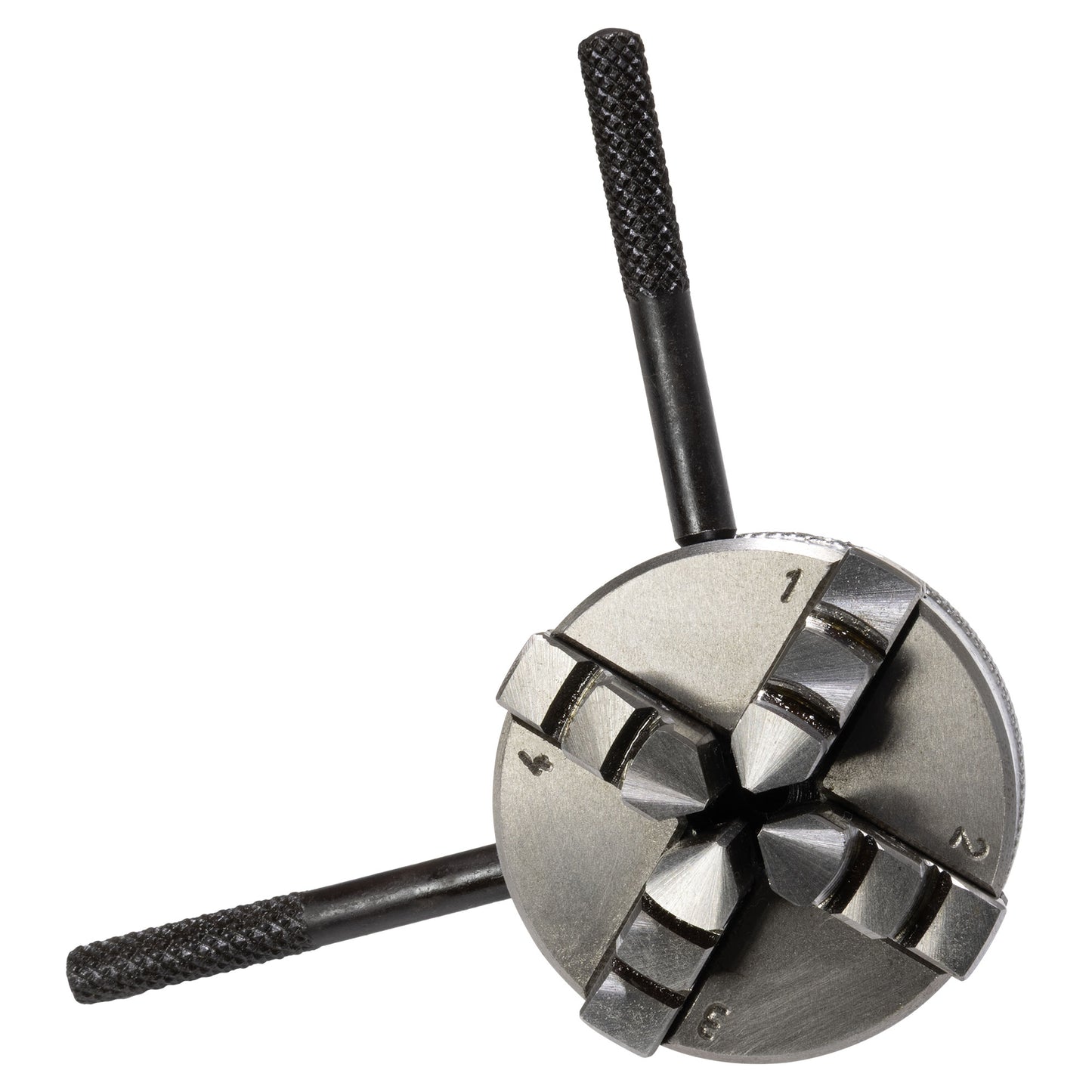 Lathe Chuck - 2", 4-Jaw with 2MT Arbor