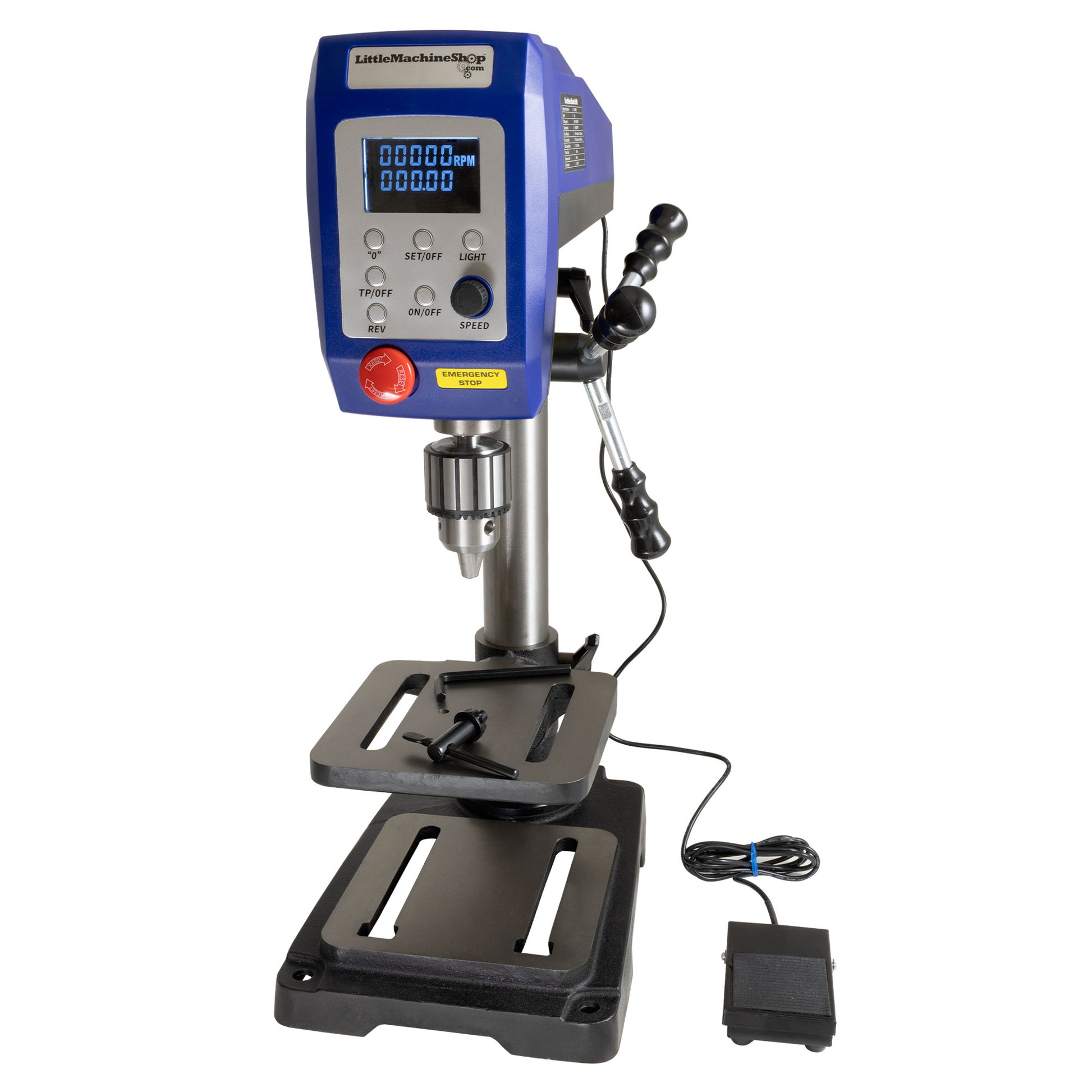 Drill Press, Mini Bench Top with Tapping Function - LittleMachineShop.com