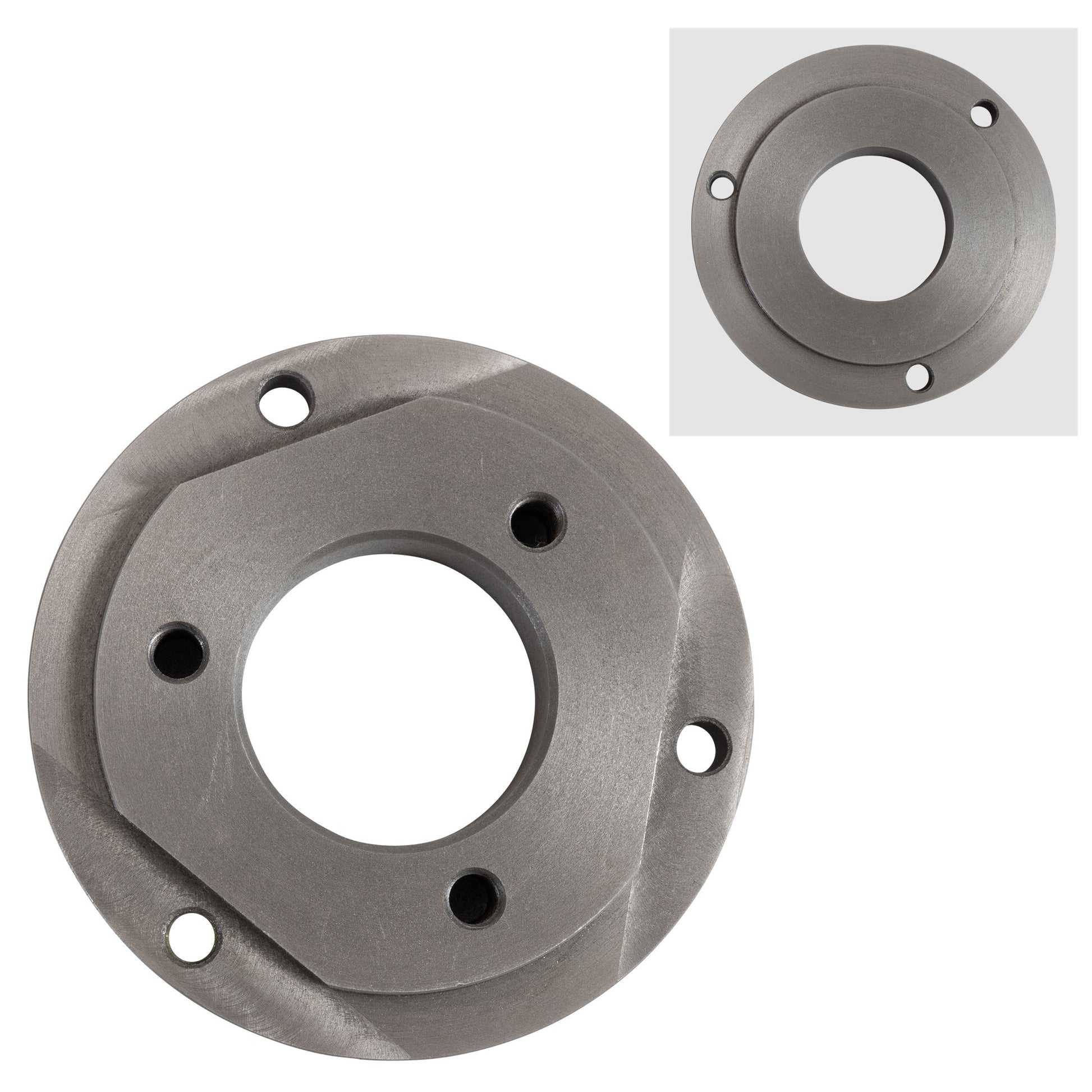 Adapter, 5" Lathe Chuck, 9x20 Bench Lathe - LittleMachineShop.com