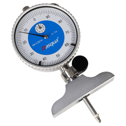 Depth Gage, Dial 0-22", Dasqua