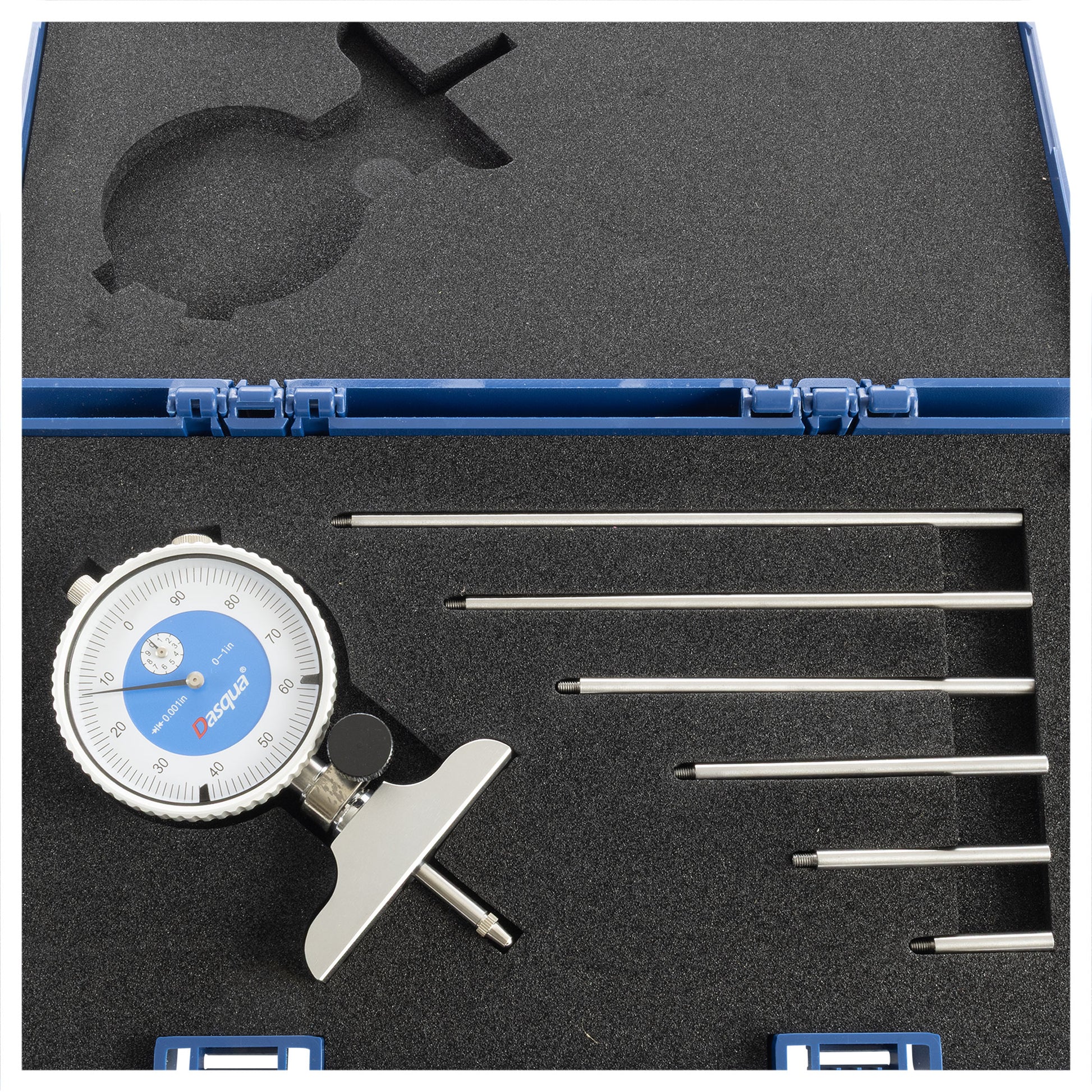 Depth Gage, Dial 0-22", Dasqua