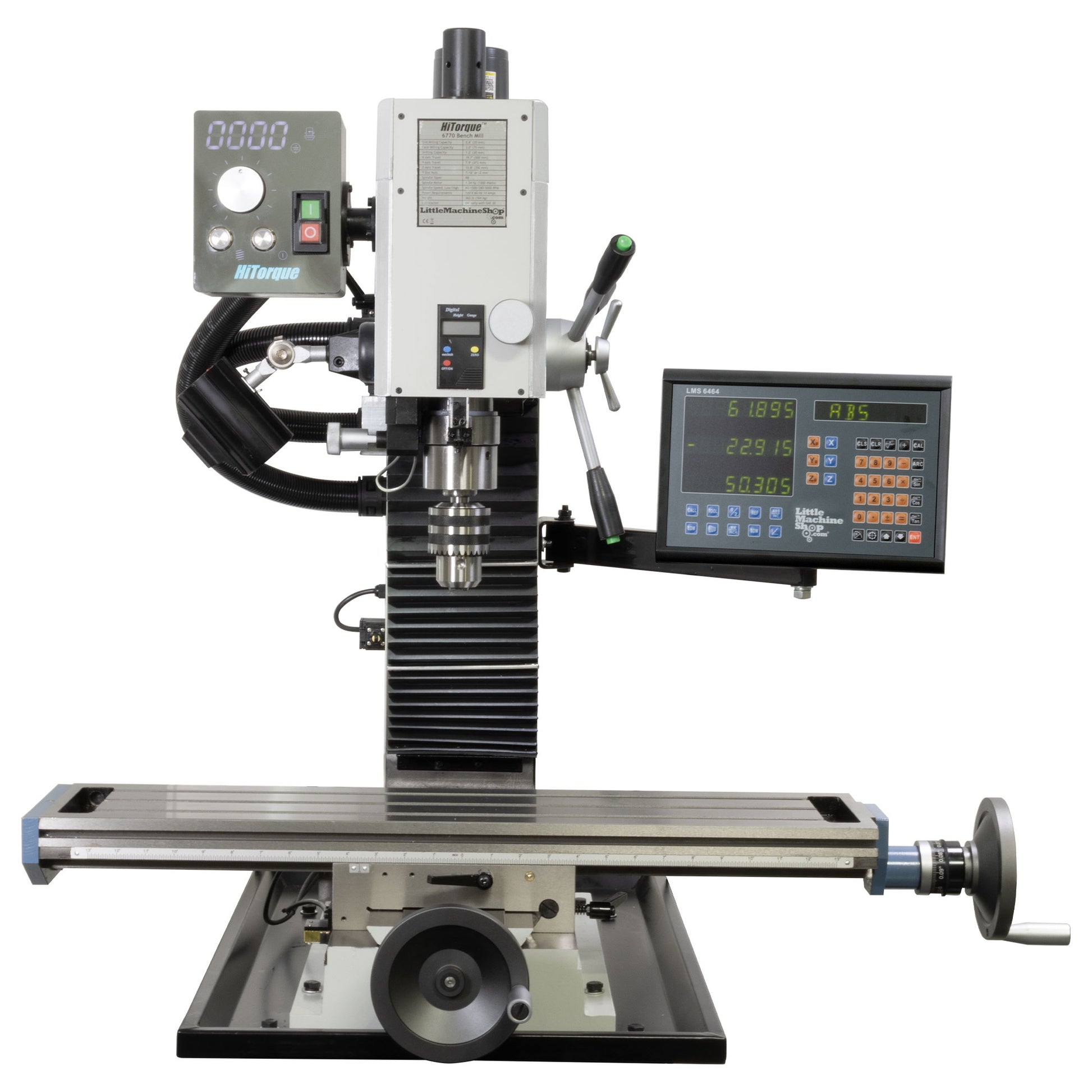 HiTorque 6770 Deluxe Large Bench Mill