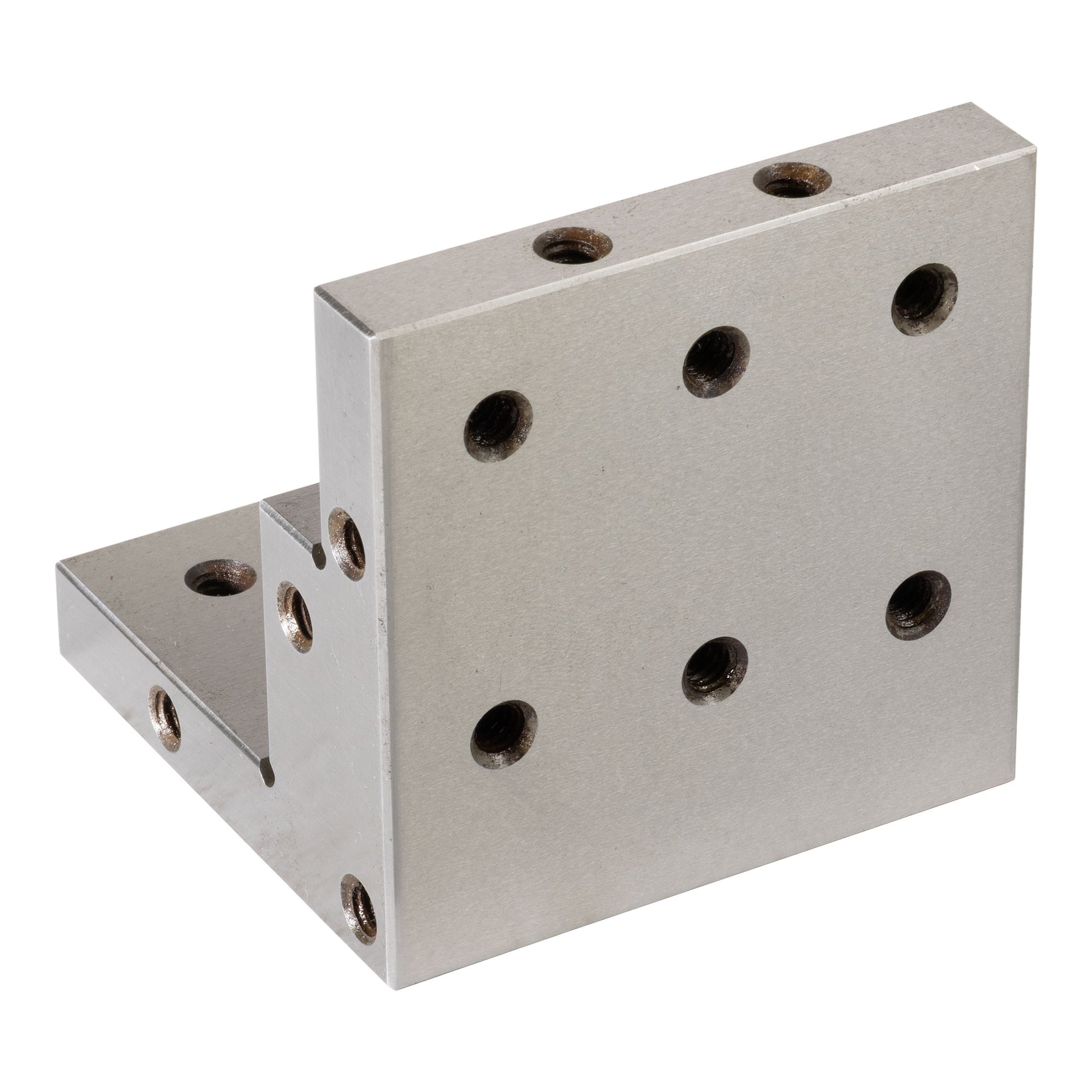Angle Plate, Stepped 3x3x3 inch - inverted reverse view