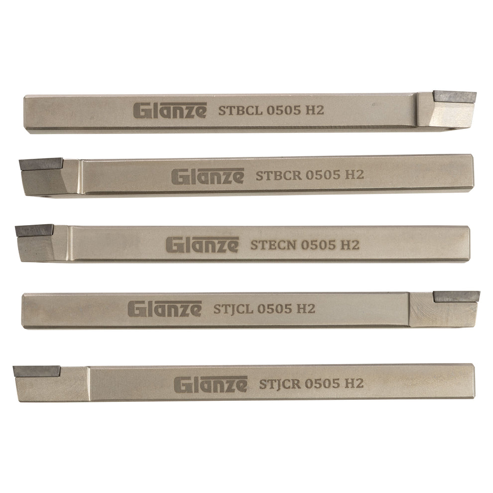 MINI TURNING TOOL SET (5 TOOLS) 5/16 SILVER FINISH – LittleMachineShop.com