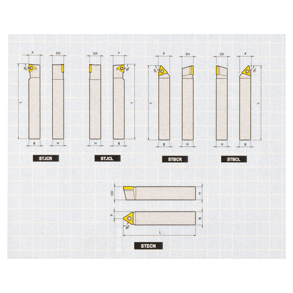 MINI TURNING TOOL SET (5 TOOLS) 5/16 SILVER FINISH – LittleMachineShop.com