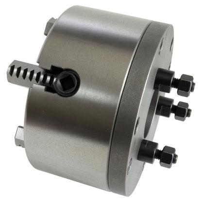 Lathe Chuck - 6", 4-Jaw with adaptor for HiTorque 7600 and 7650 Lathes ONLY