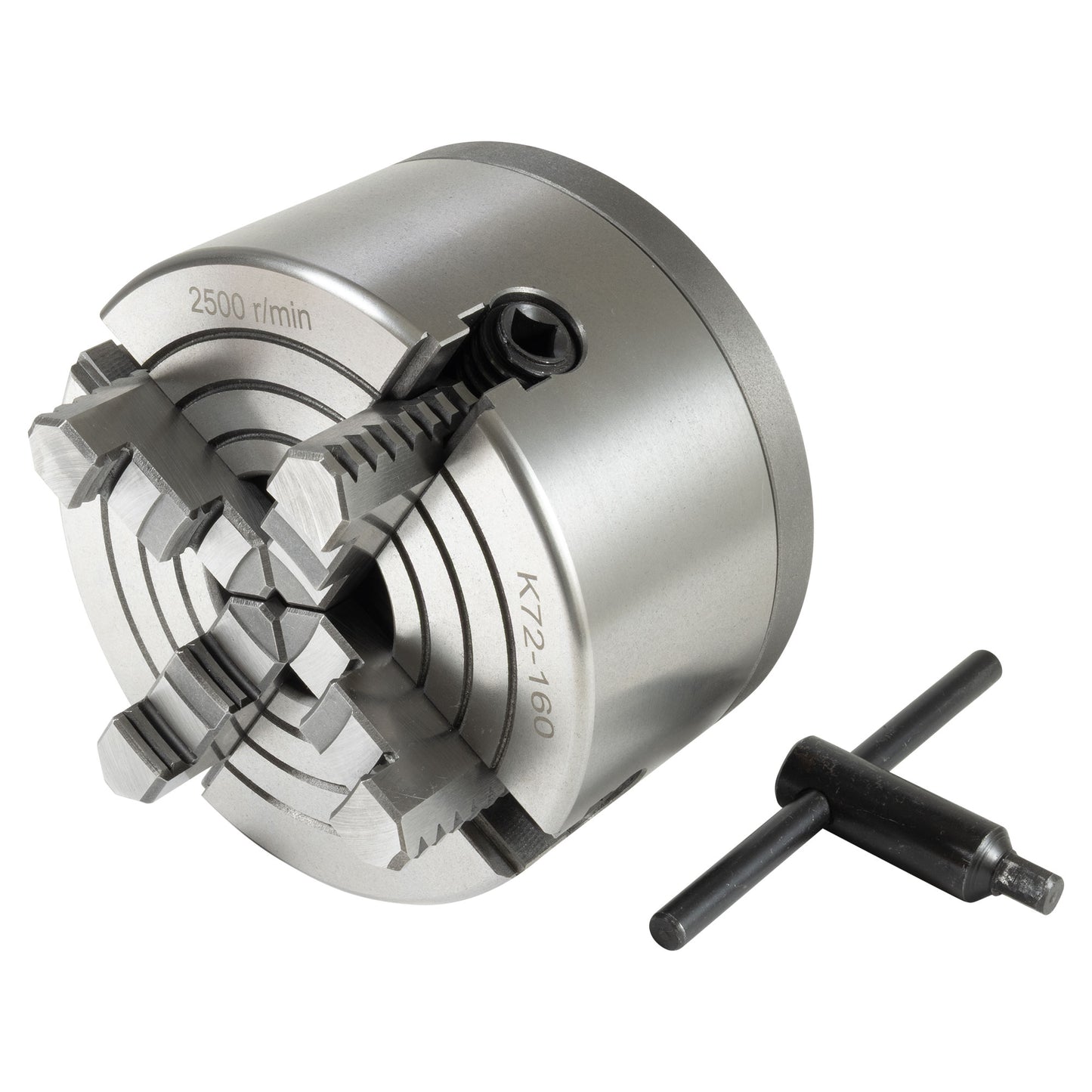 Lathe Chuck - 6", 4-Jaw with adaptor for HiTorque 7600 and 7650 Lathes ONLY