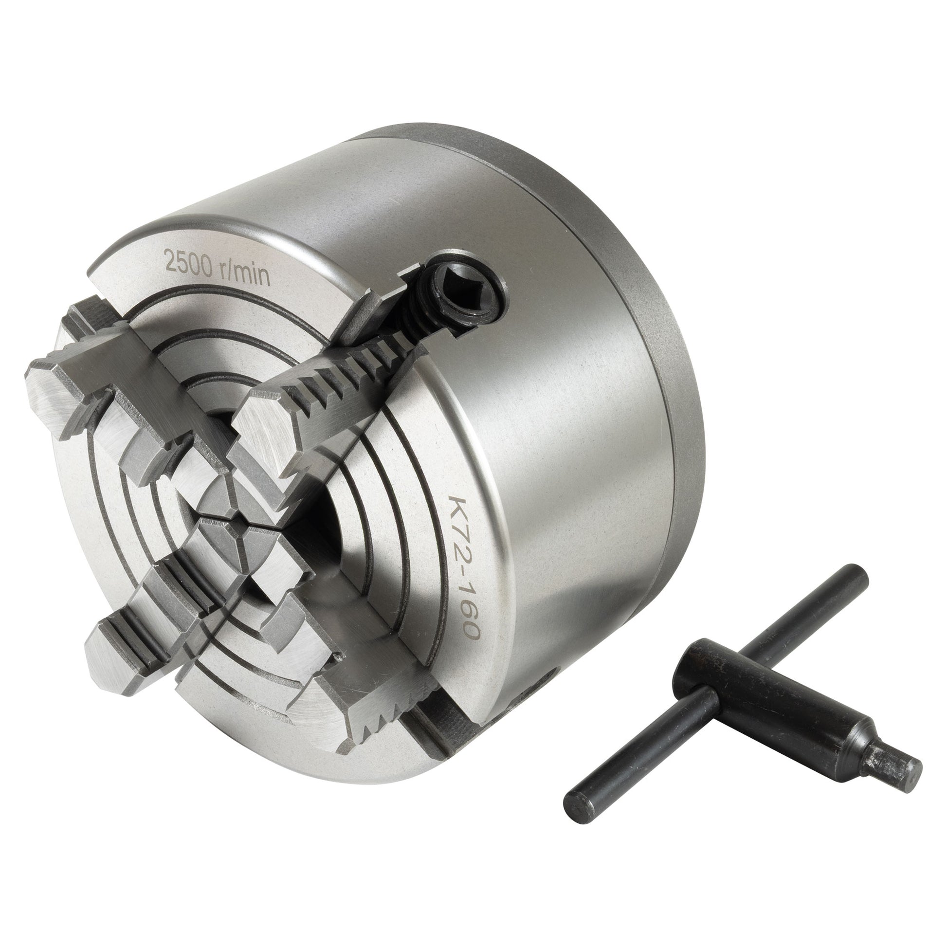 Lathe Chuck - 6", 4-Jaw with adaptor for HiTorque 7600 and 7650 Lathes ONLY