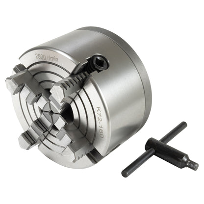 Lathe Chuck - 6", 4-Jaw with adaptor for HiTorque 7600 and 7650 Lathes ONLY