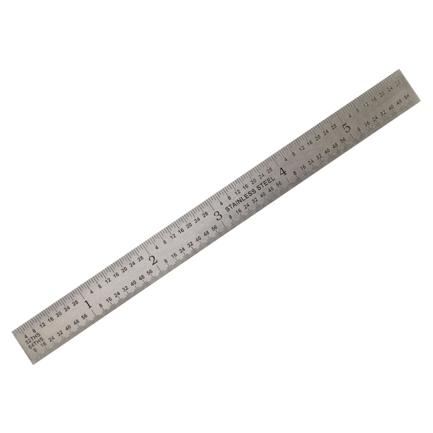 Rule, Steel, 6" 4R Flexible - 32nds and 64ths side - LittleMachineShop.com