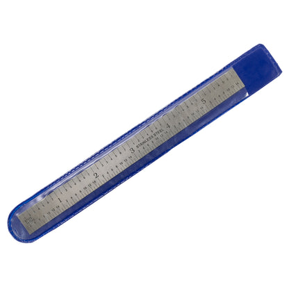 Rule, Steel, 6" 4R Flexible - in protective case - LittleMachineShop.com