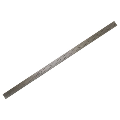 Rule, Steel, 12" 4R Flexible - 8ths and 16ths side - LittleMachineShop.com