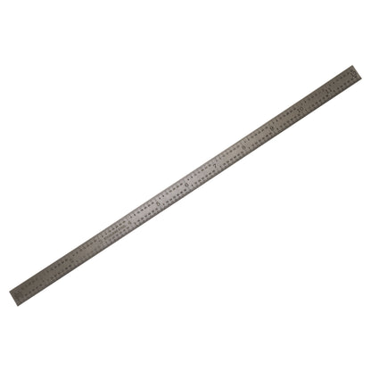 Rule, Steel, 12" 4R Flexible - 32nds and 64ths side - LittleMachineShop.com