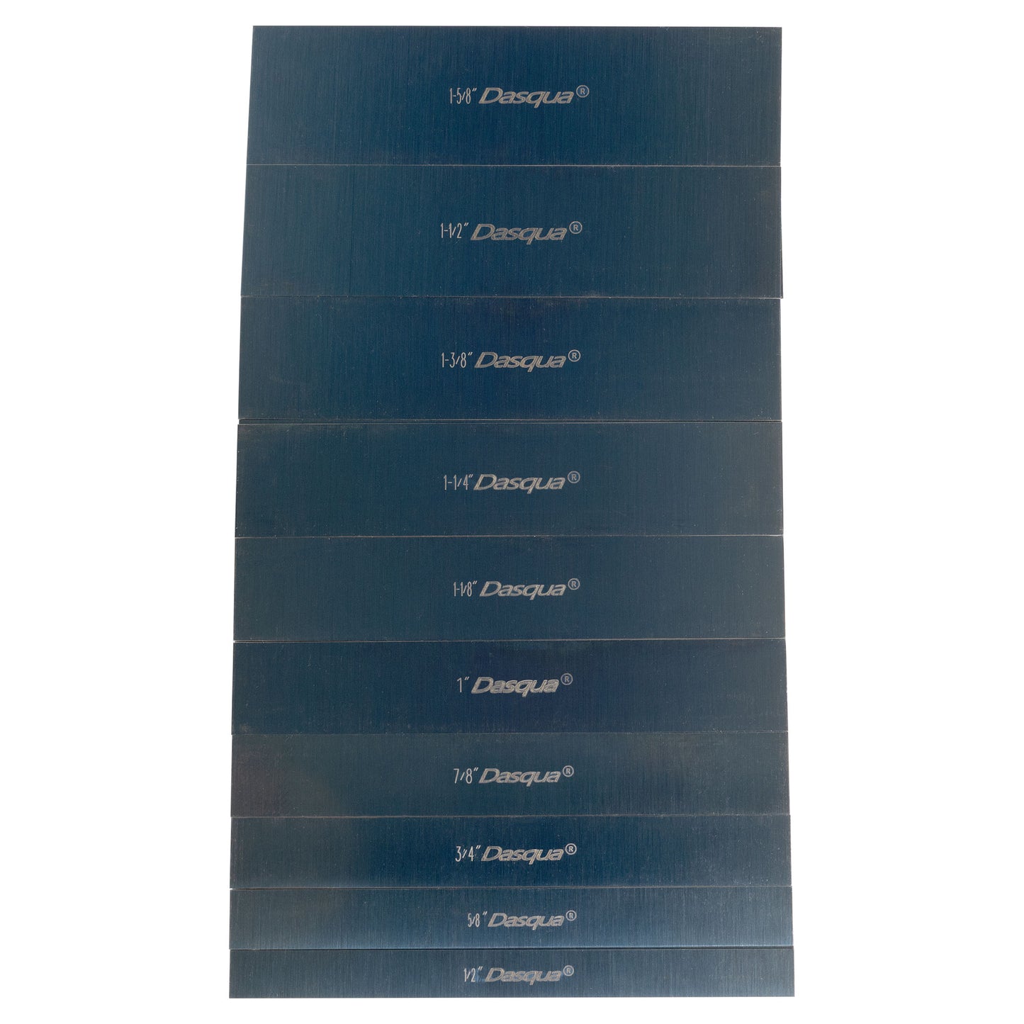 Ultra-Thin Parallels, 6" Long, 20 pairs, Deluxe - Set laid out - LittleMachineShop.com