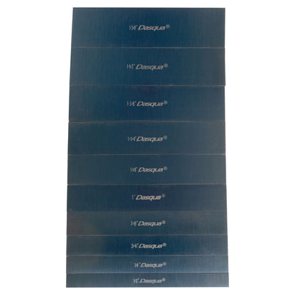 Ultra-Thin Parallels, 6" Long, 20 pairs, Deluxe - Set laid out - LittleMachineShop.com