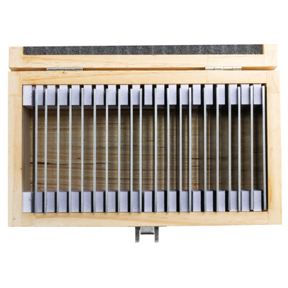 Ultra-Thin Parallels, 4" Long, 20 Pairs - Detail in Case - LittleMachineShop.com