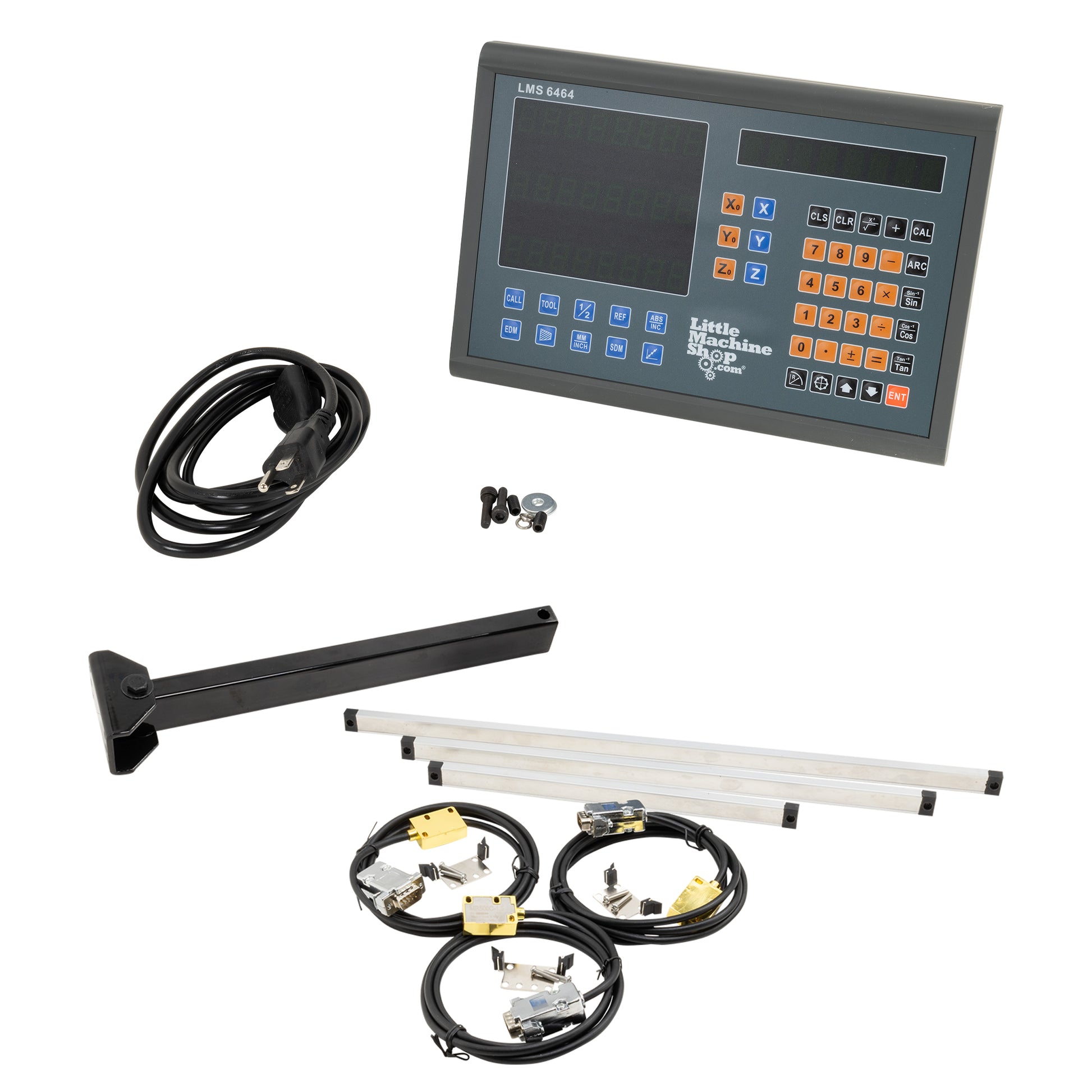 3-Axis DRO Kit, Mini Mill, Hard-wired | LittleMachineShop.com