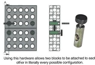 1-2-3 Blocks Attachment Hardware Kit - how-to