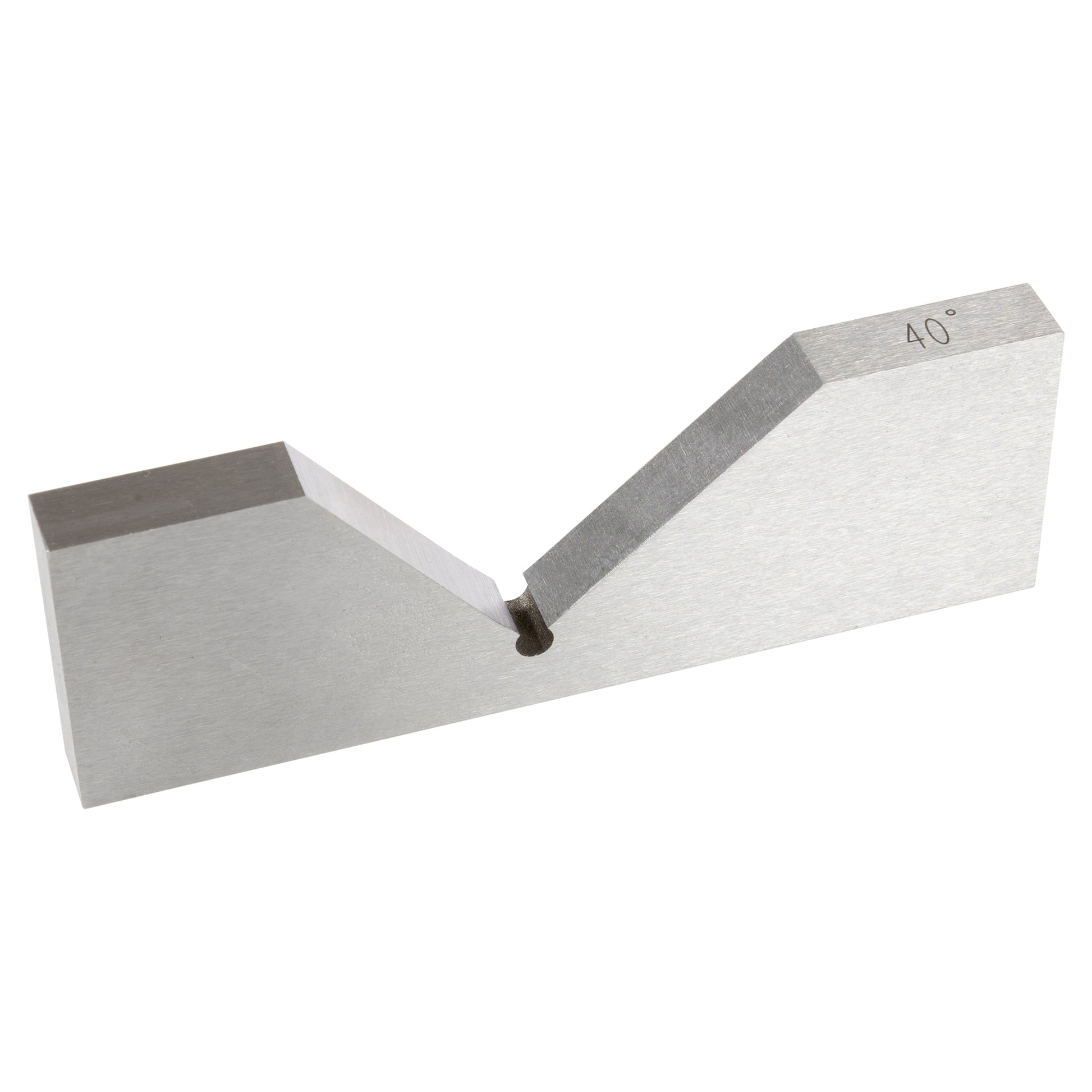 Angle Blocks, Set of 17, Sample showing 40 degree block | Littlemachineshop.com