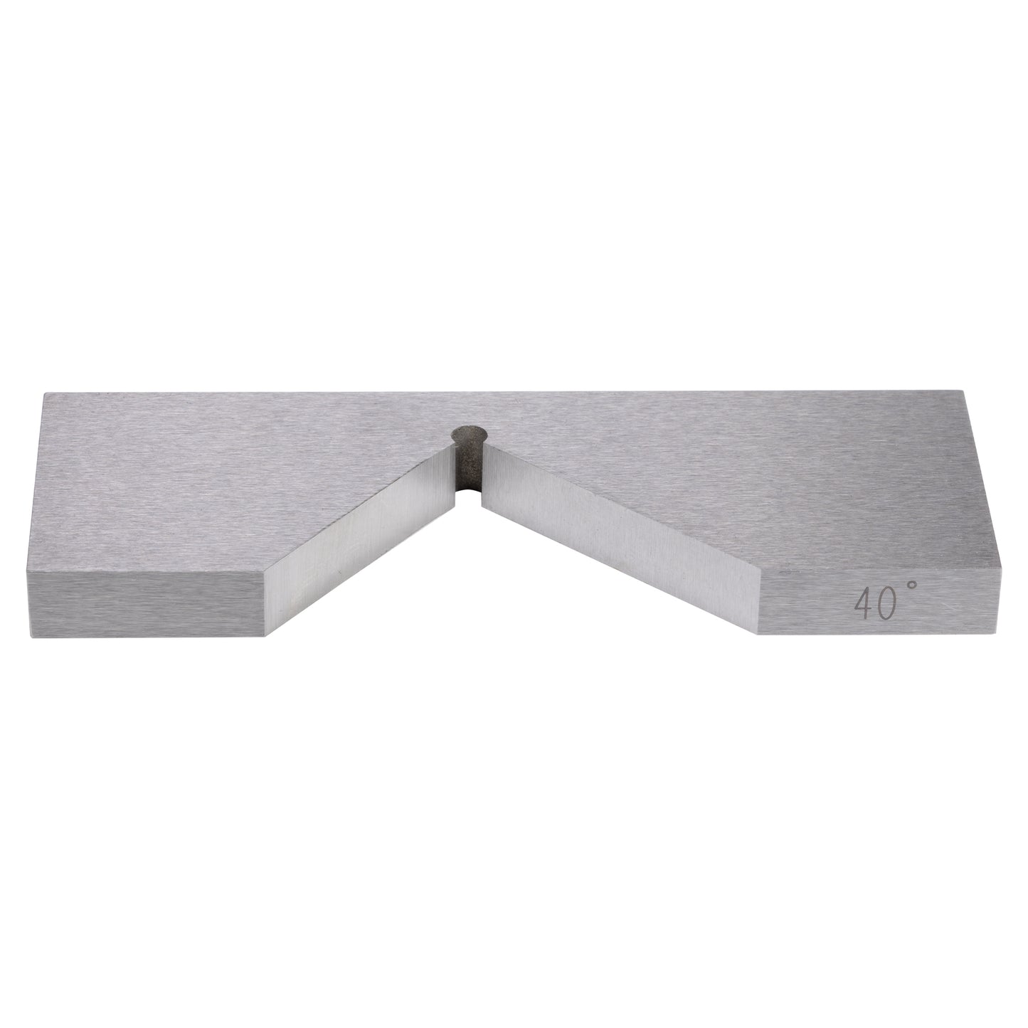 Angle Blocks, Set of 17, Sample showing 40 degree block - side view | Littlemachineshop.com