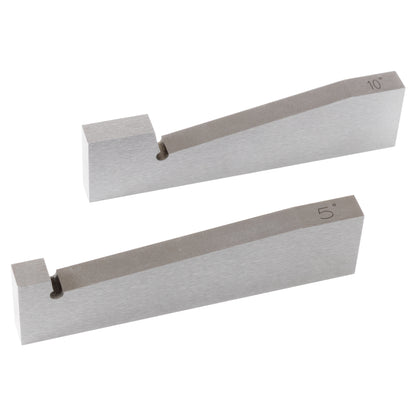Angle Blocks, Set of 17, Sample showing two riser blocks | Littlemachineshop.com