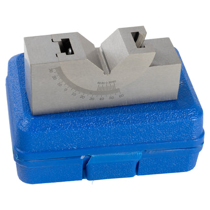 Angle Block, 0–60 Degree, 1" x 1-1/4" x 3" Packaging | LittleMachineShop.com