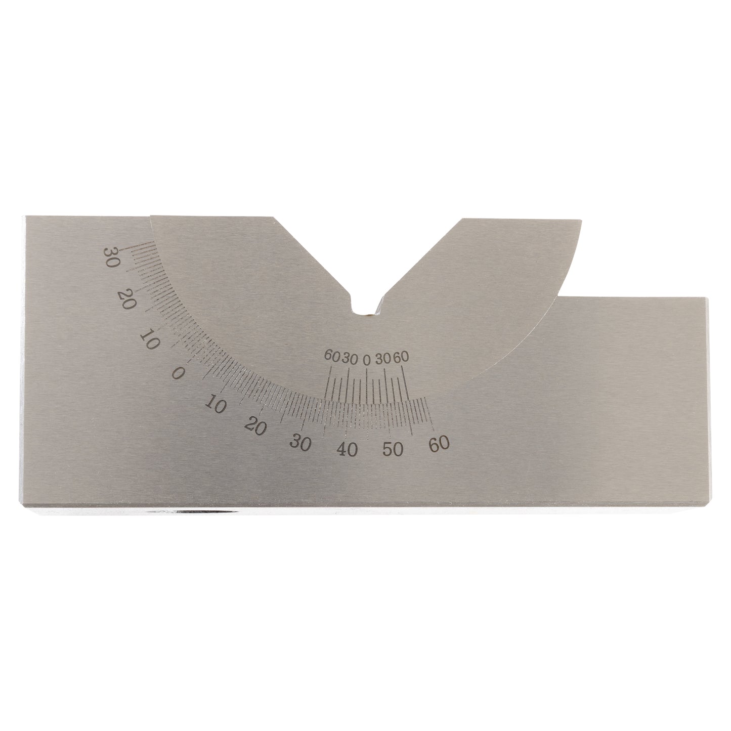 Angle Block, 0–60 Degree, 1" x 1-1/4" x 3" Front View | LittleMachineShop.com