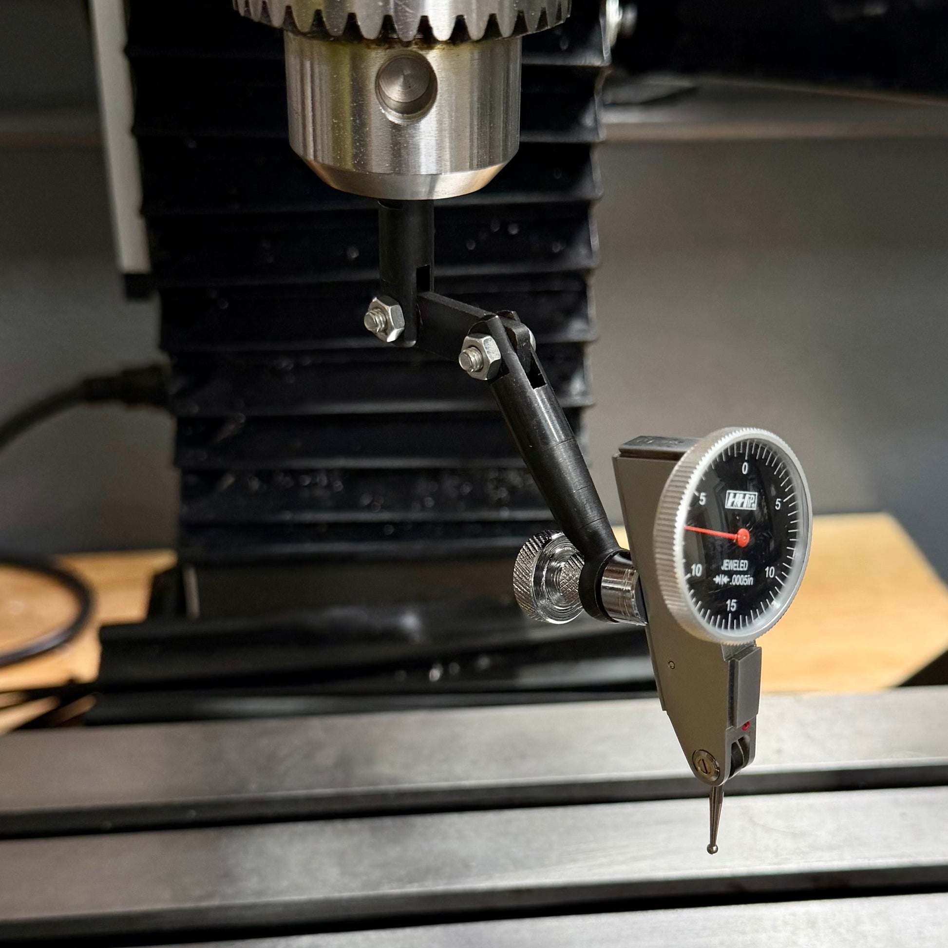 Test Indicator holder, Universal - Axial Support, Dasqua