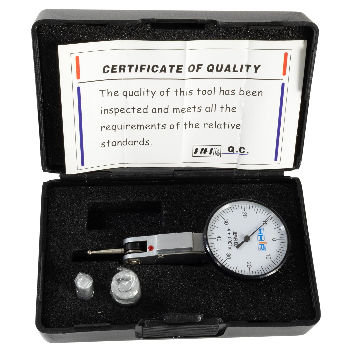 Dial Test Indicator, 0-40-0 x 0.0001" Extra Precision | LittleMachineShop.com