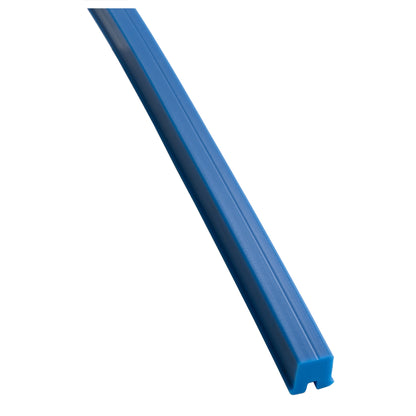 T-Slot Chip Guards, High-temperature Silicone, Sold by Foot - Alternate View | LittleMachineShop.com