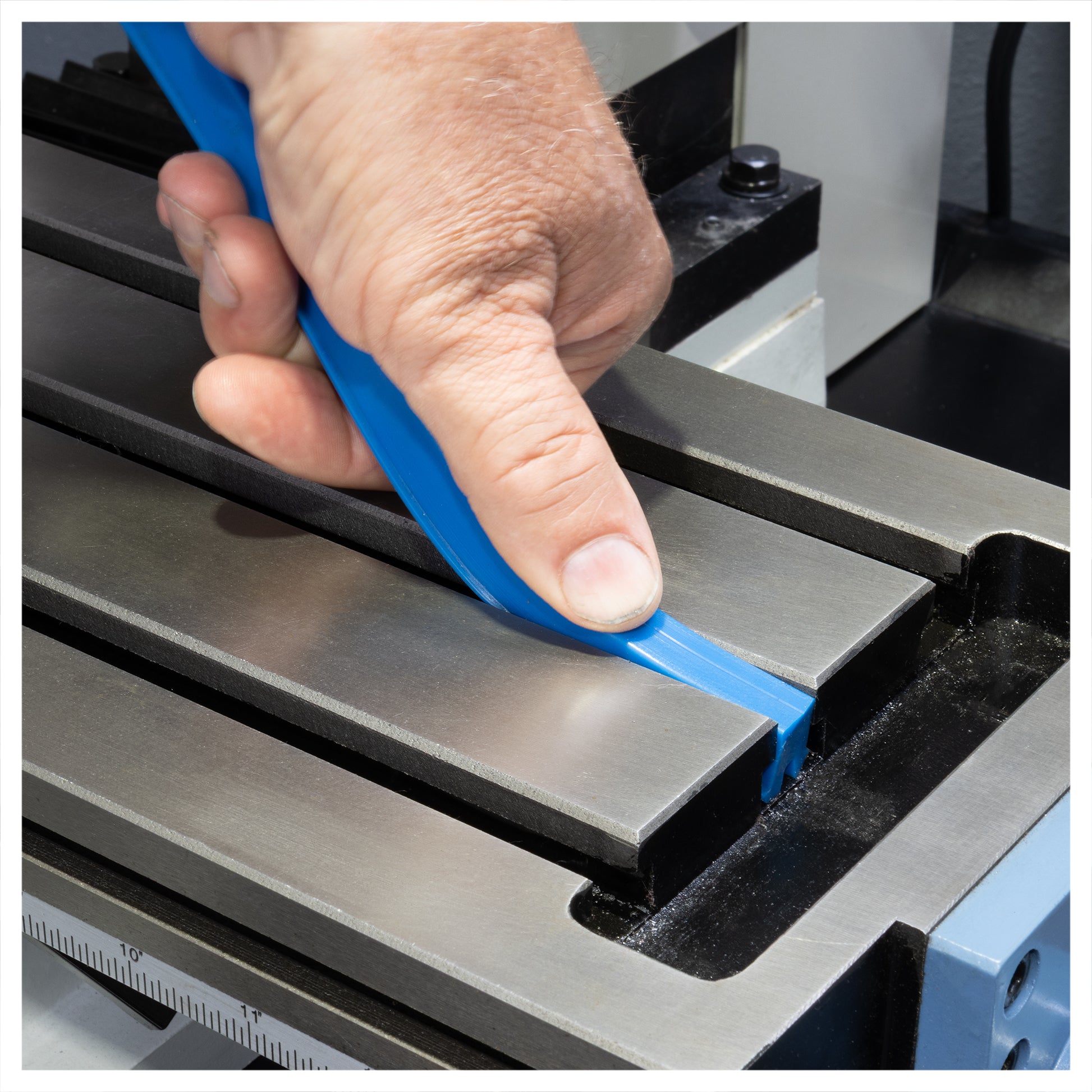 T-Slot Chip Guards, High-temperature Silicone, Sold by Foot - Easy Installation | LittleMachineShop.com