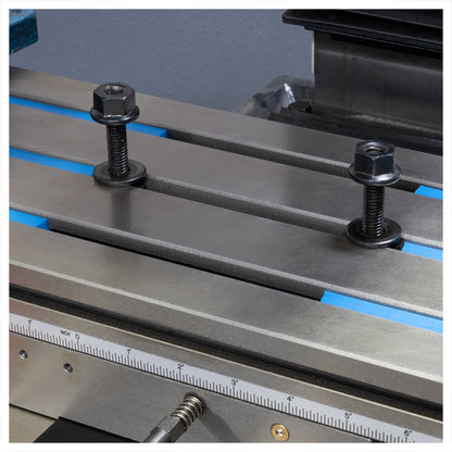T-Slot Chip Guards, High-temperature Silicone, Sold by Foot - Works with Existing T-Slot Nuts | LittleMachineShop.com