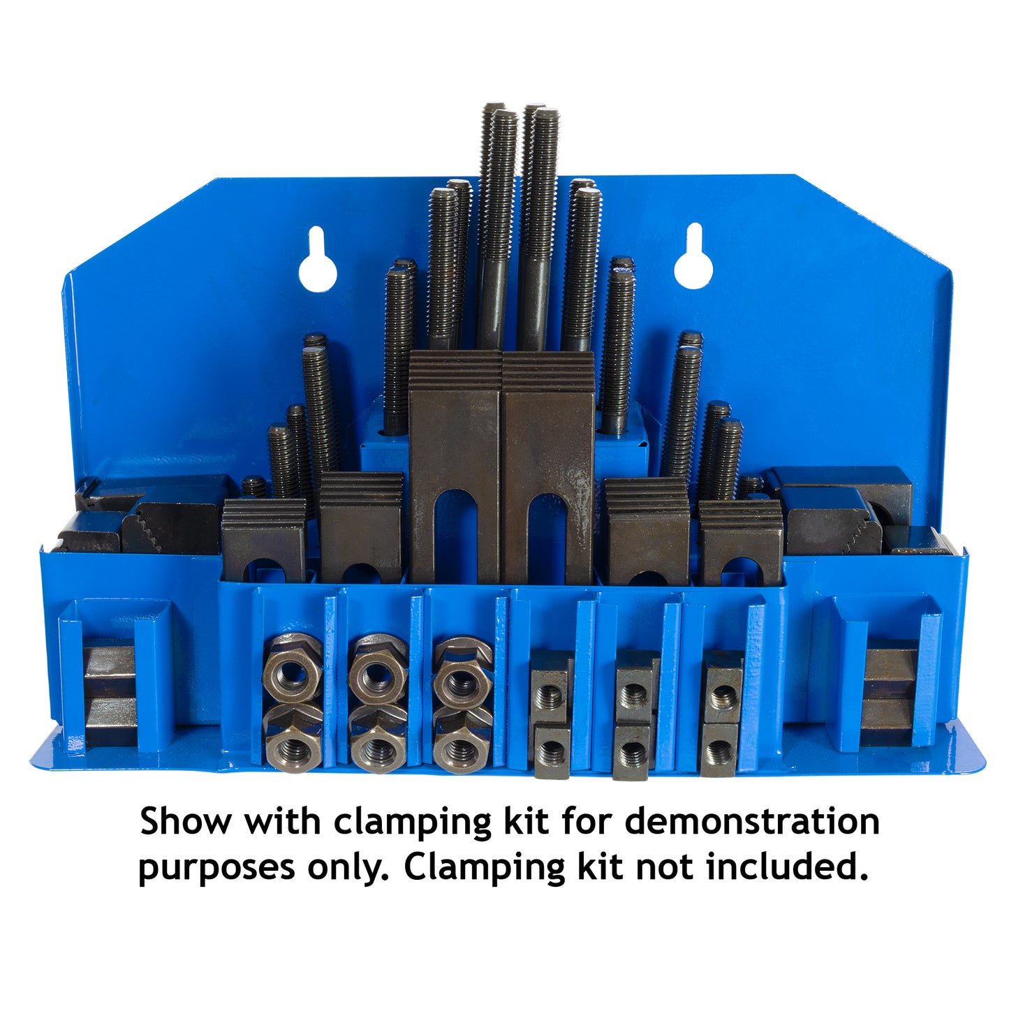 Wall Hanger, Mill Clamping Kit - Metal - Shown with Clamping kit | LittleMachineShop.com