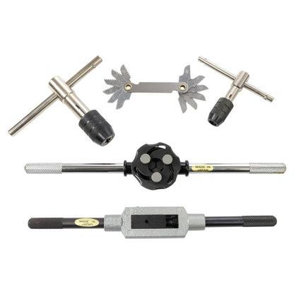 Tap & Die Set, 40 Piece HSS Round Adjustable, Tools Included | LittleMachineShop.com