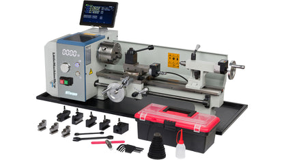 HiTorque 7450 Deluxe Mini Lathe - 7x16, LED Display