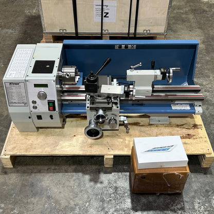 HiTorque 8.5x20 Deluxe Bench Lathe, Bluetooth Display CLOSEOUT