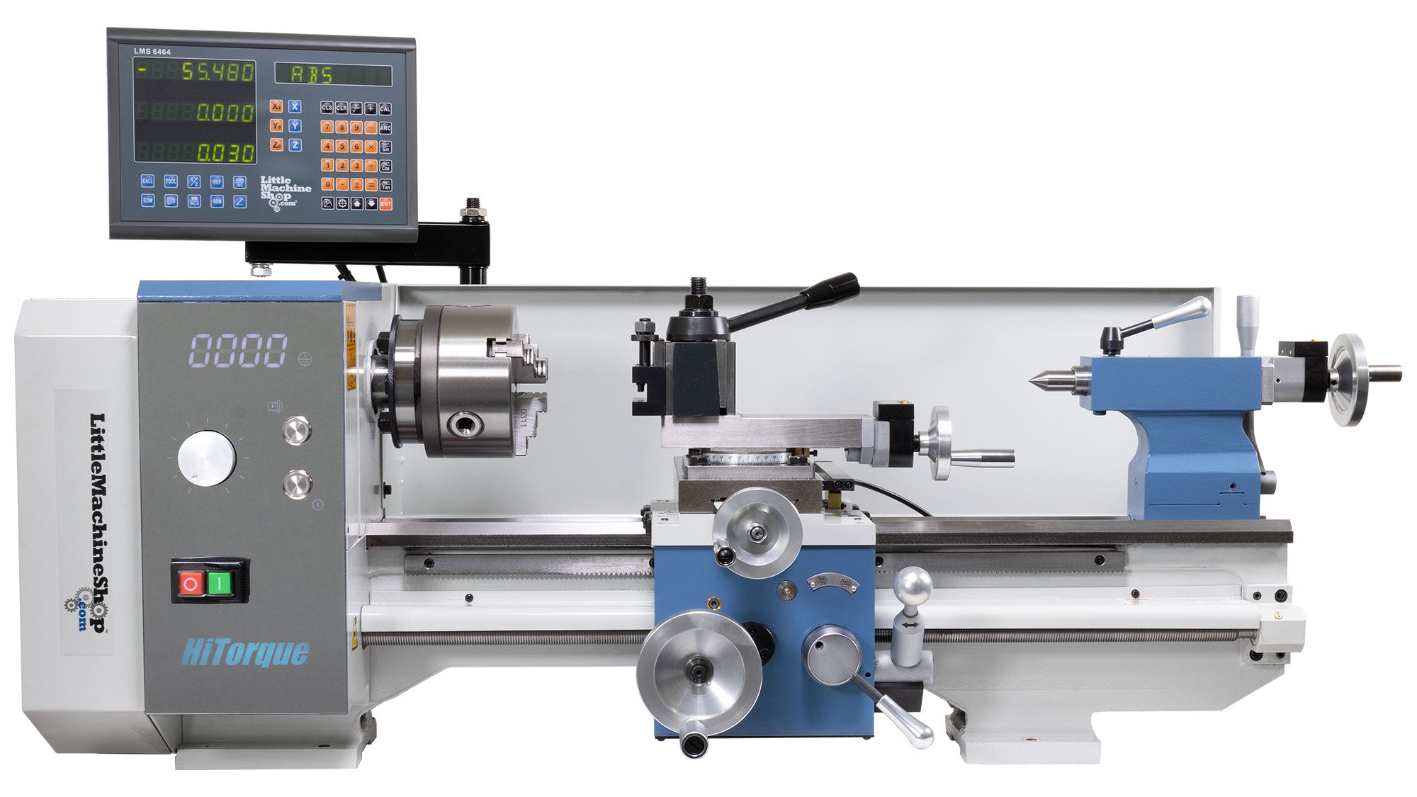 HiTorque 9x20 Deluxe Bench Lathe, LED Display – LittleMachineShop.com
