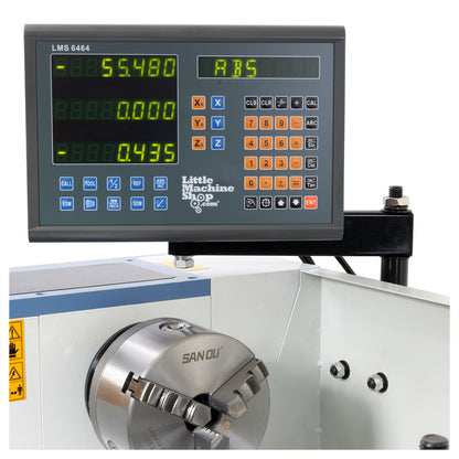 HiTorque 9x20 Deluxe Bench Lathe, LED Display