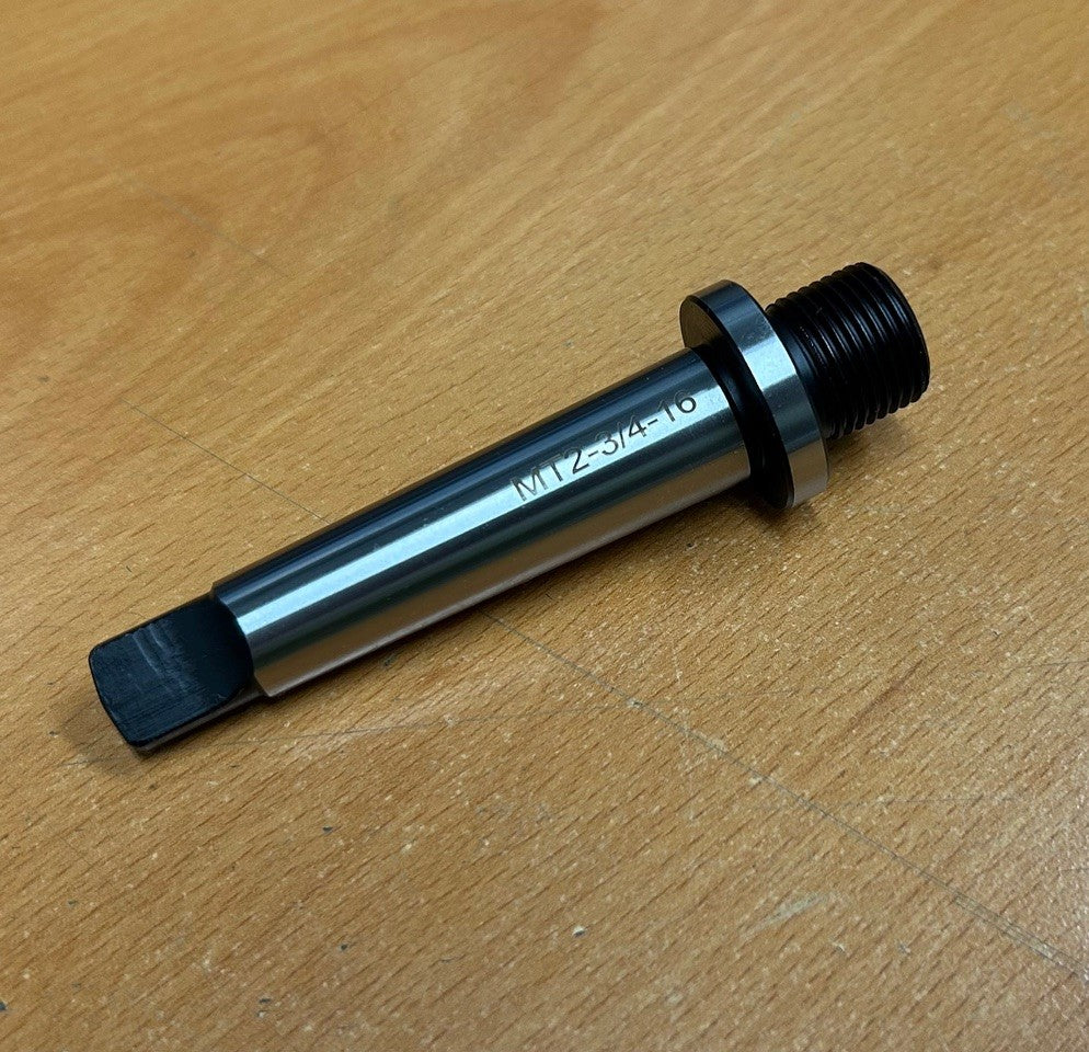 Arbor, 2MT-Tang to 3/4"-16 CLEARANCE