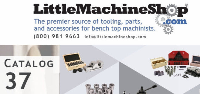 Clipped top view of catalog cover