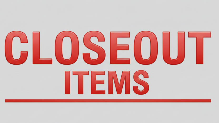Closeout Items