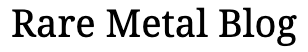 Rare Metal Blog Logo