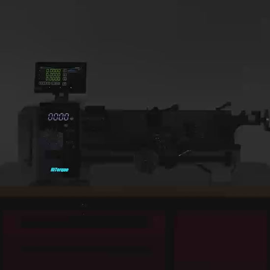 HiTorque 7450 Deluxe Mini Lathe - 7x16, LED Display - Overview Video - LittleMachineShop.com