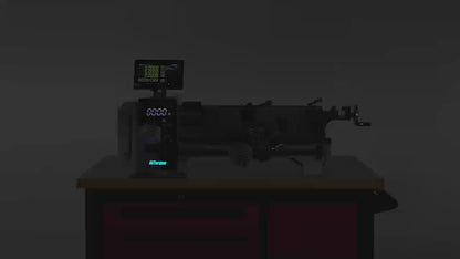 HiTorque 7450 Deluxe Mini Lathe - 7x16, LED Display - Overview Video - LittleMachineShop.com
