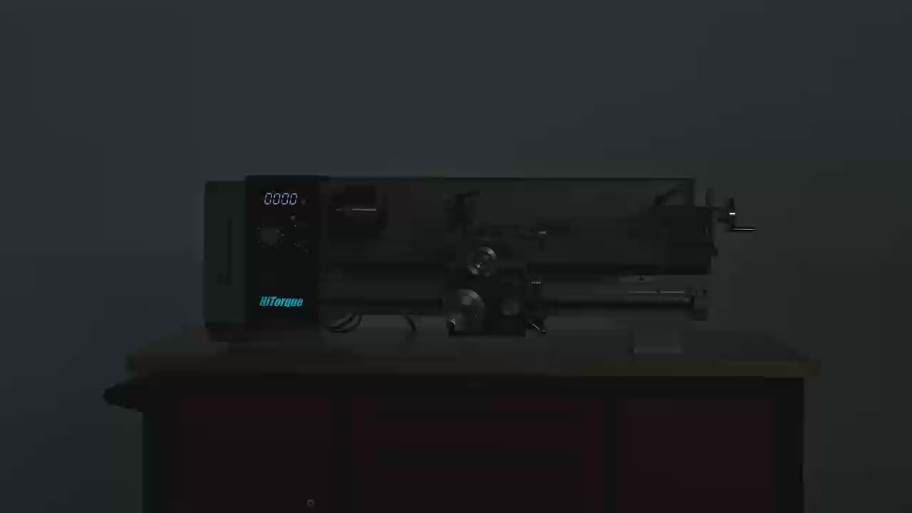 HiTorque 7600 Bench Lathe - Overview Video - LittleMachineShop.com