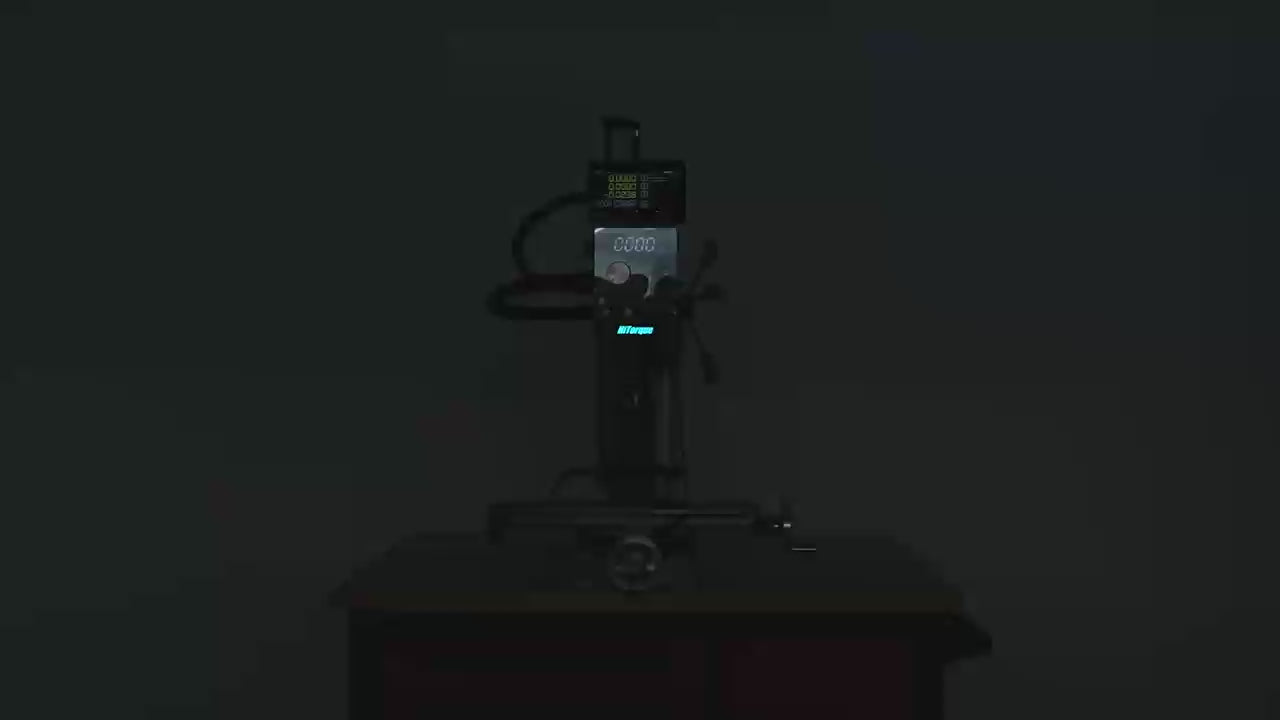 HiTorque 6450 Deluxe LED Mini Mill - Overview Video - LittleMachineShop.com