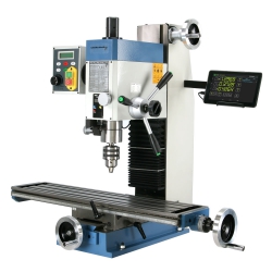 HiTorque Bench Mill, Long Table, Deluxe HiTorque Bench Mill, Long Table, Deluxe